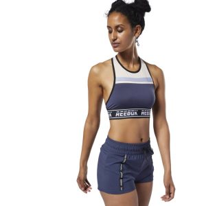 Reebok Meet You There Low-Impact Bh Damen - Navy Blau - DE 146-UDK